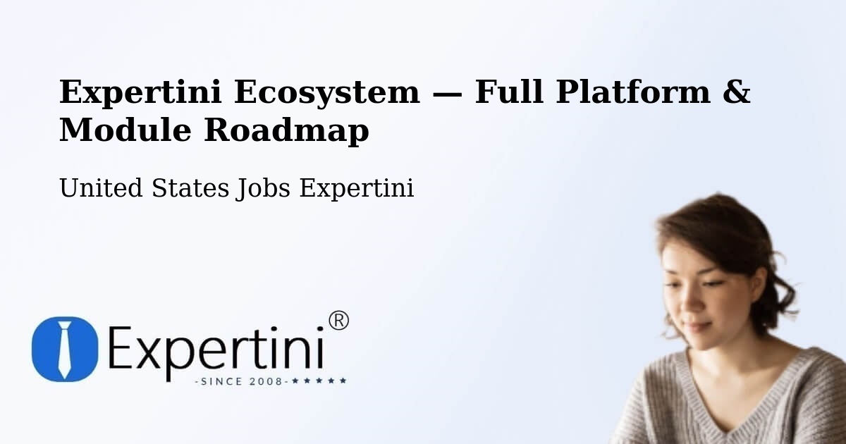 Expertini Ecosystem — Full Platform & Module Roadmap – Firing Range