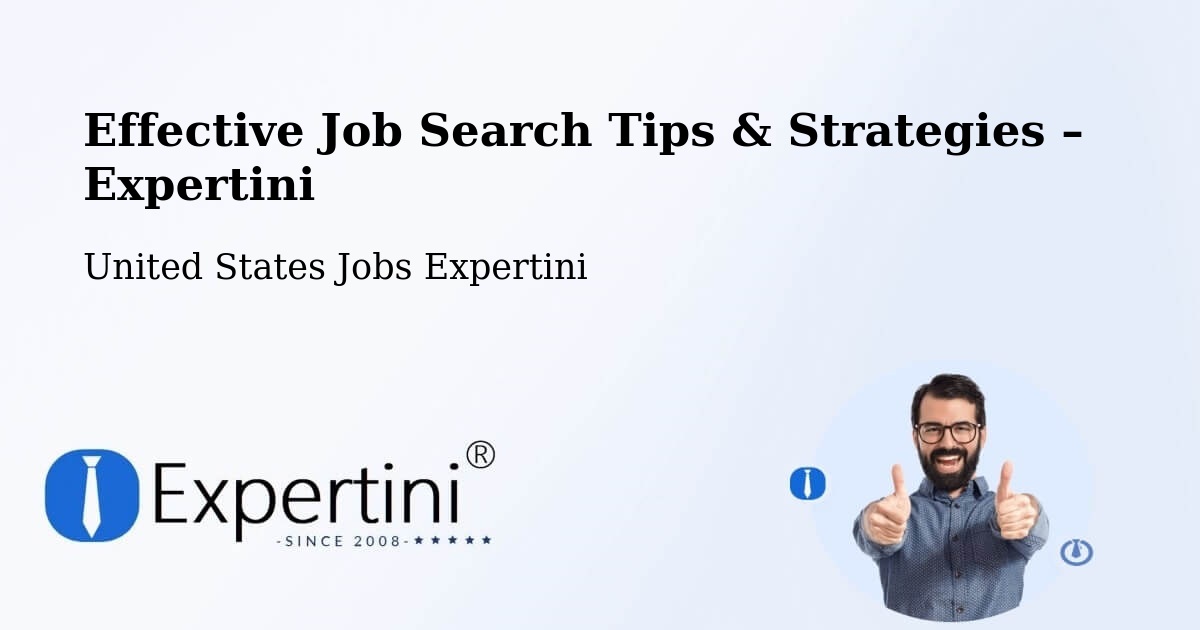 Job Search Tips & Strategies for Job Seekers – Firing Range - Firing Range, United States Jobs Expertini